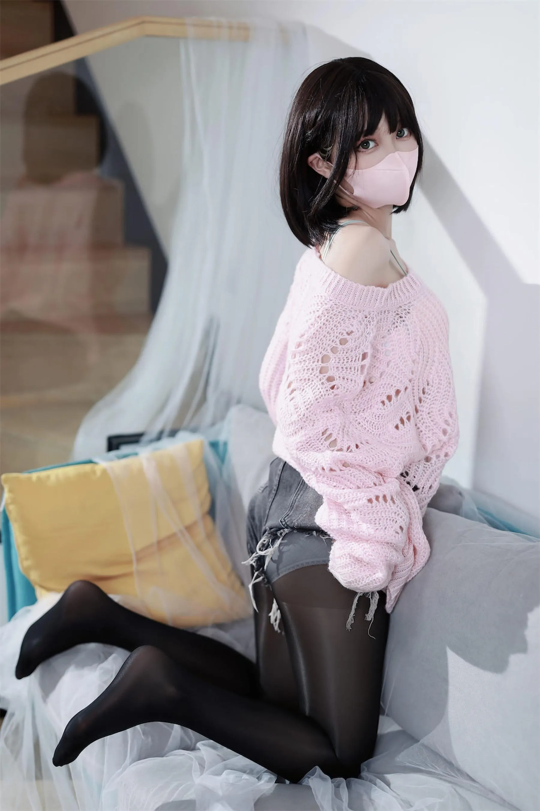 洛桑w伊梓 – NO.08 升玖老师 毛衣 [41P]插图5